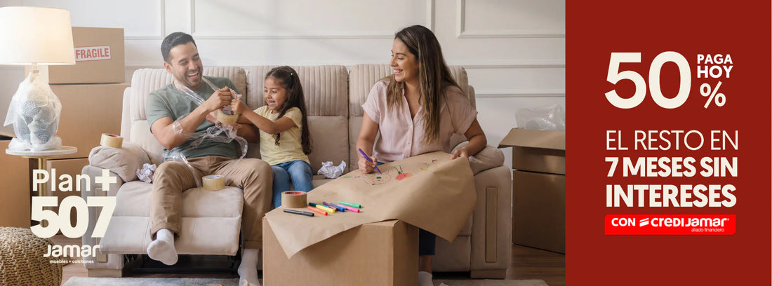 Cómo comprar tus muebles a crédito en Jamar con Plan 507