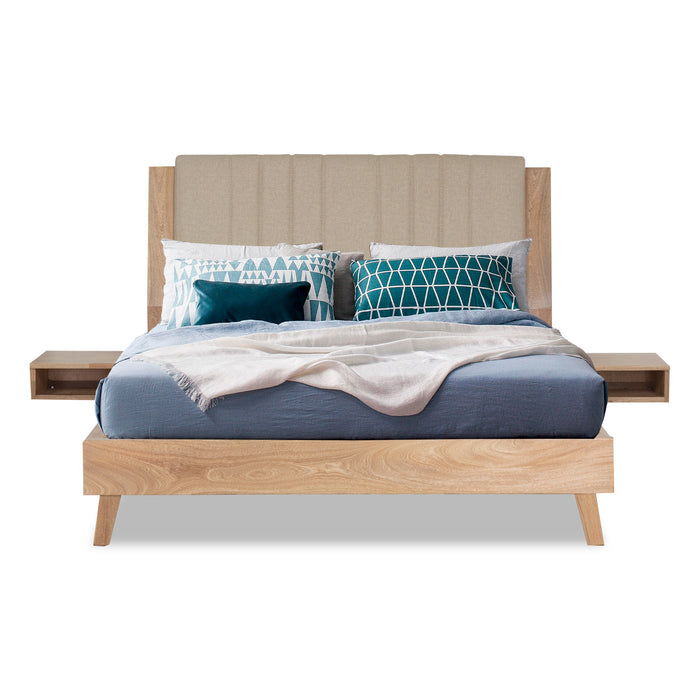 Recámara Queen Piero Natural, Marfil