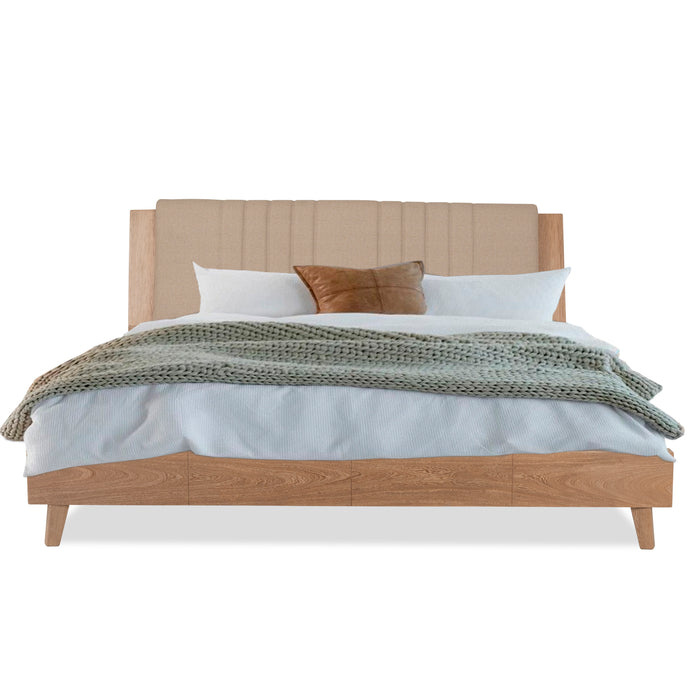 Recámara King Piero Natural, Marfil