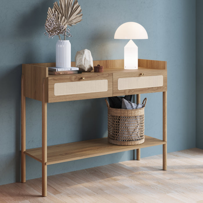 Consola Santorini Natural, Tejido