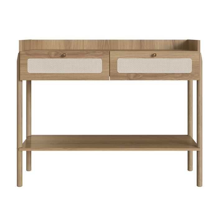 Consola Santorini Natural, Tejido