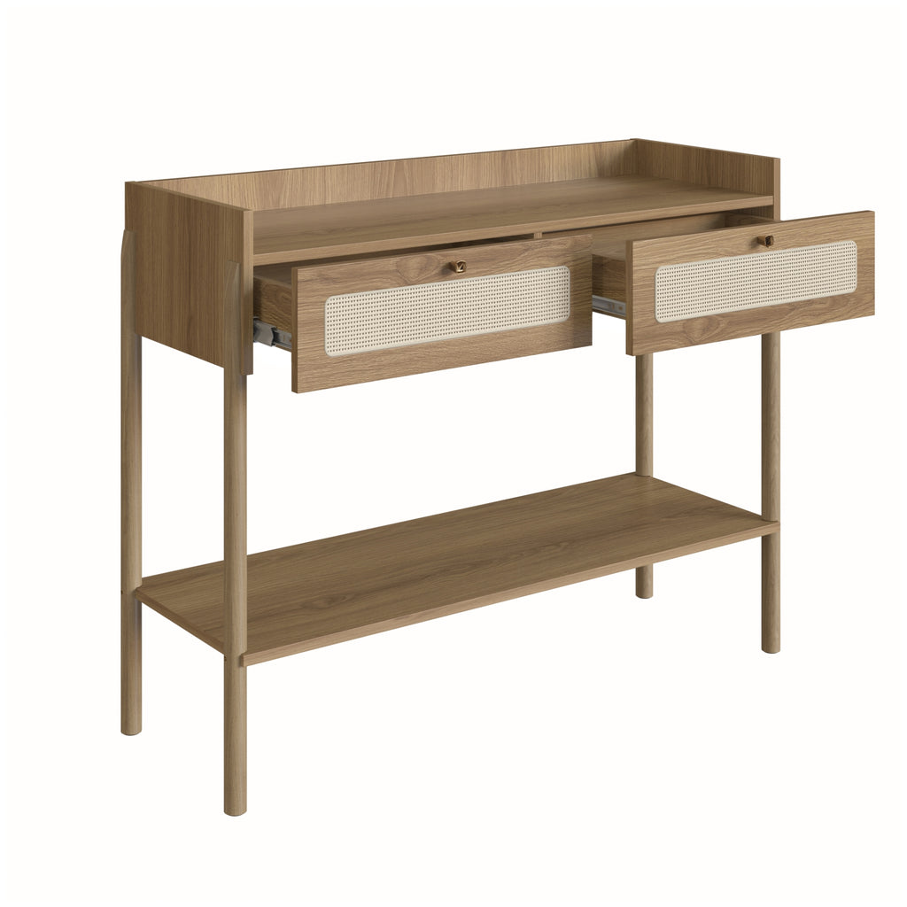 Consola Santorini Natural, Tejido – Muebles Jamar Panamá