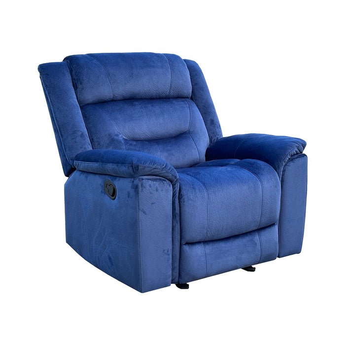 Silla Reclinable Mecedora Apolo Azul