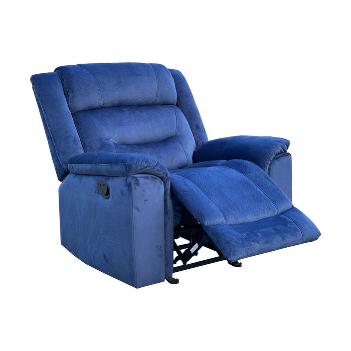 Silla Reclinable Mecedora Apolo Azul