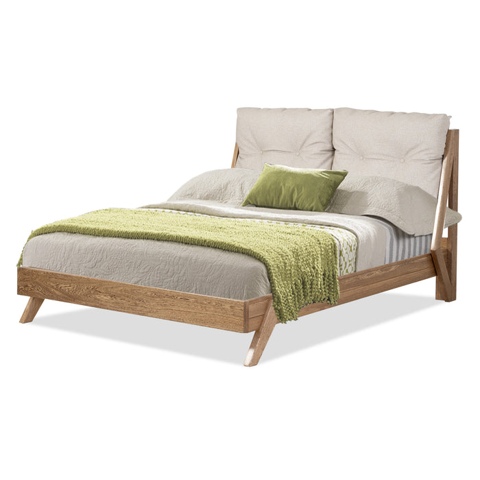 Cama Full Alky Crudo, Natural
