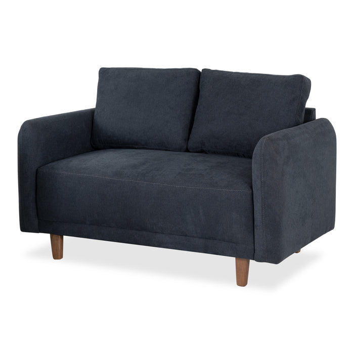 Juego de Sala Lana Microfibra Dorsey Gris, Natural