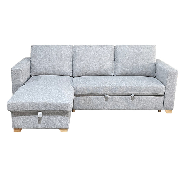 Sala Rinconera Omma Microfibra Plata