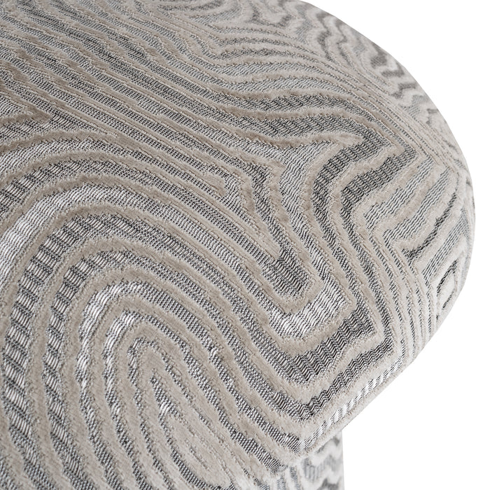 Puff Baul Filip Chenille Cardiff Taupe