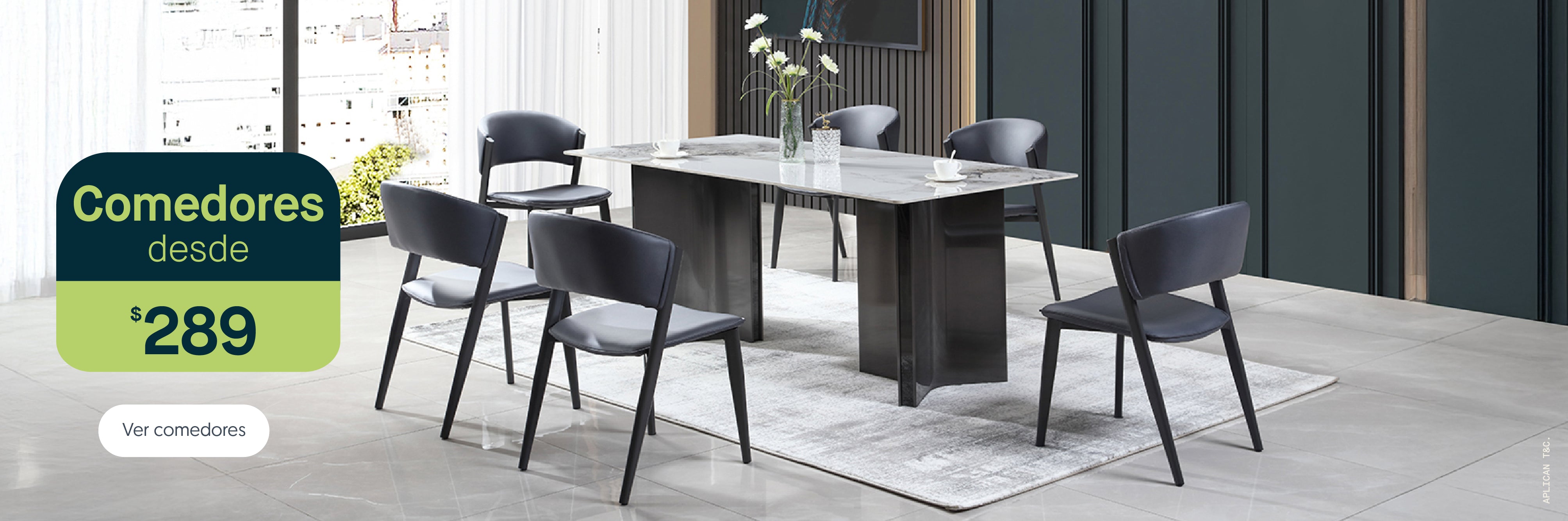 Comedores desde 289