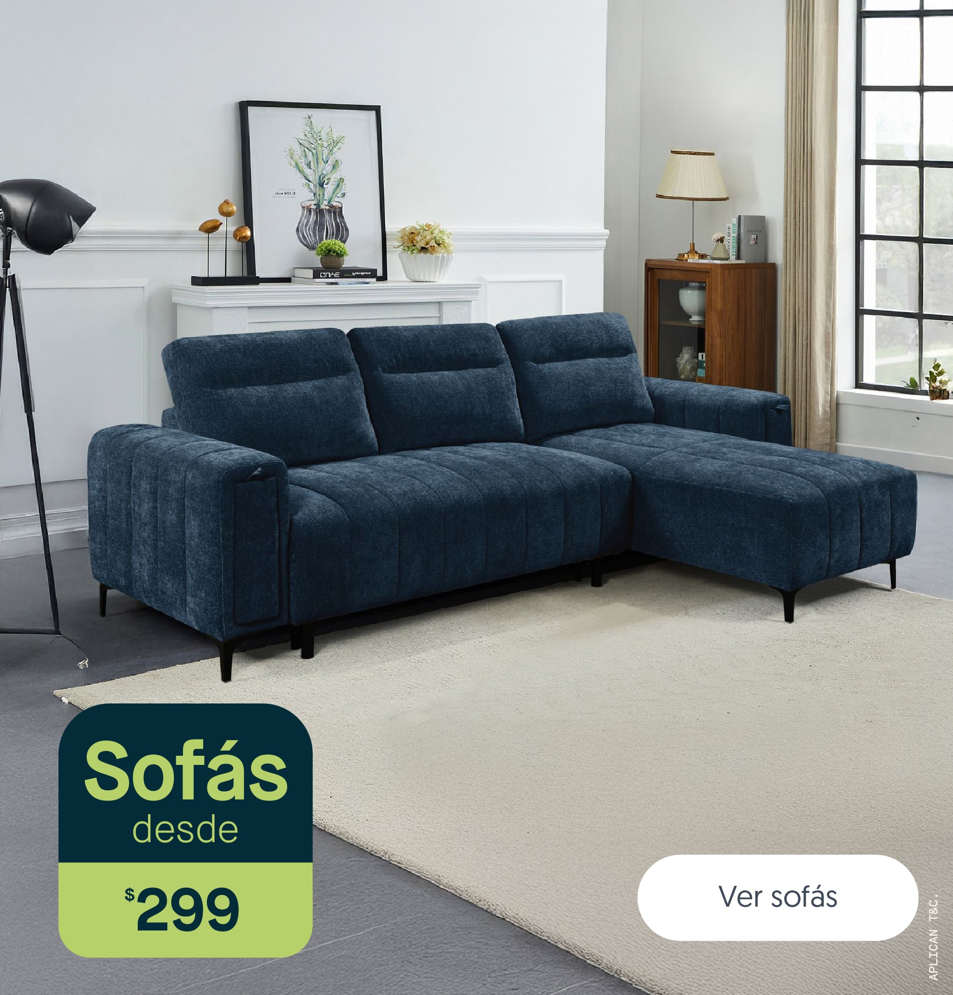 Sofás desde 299