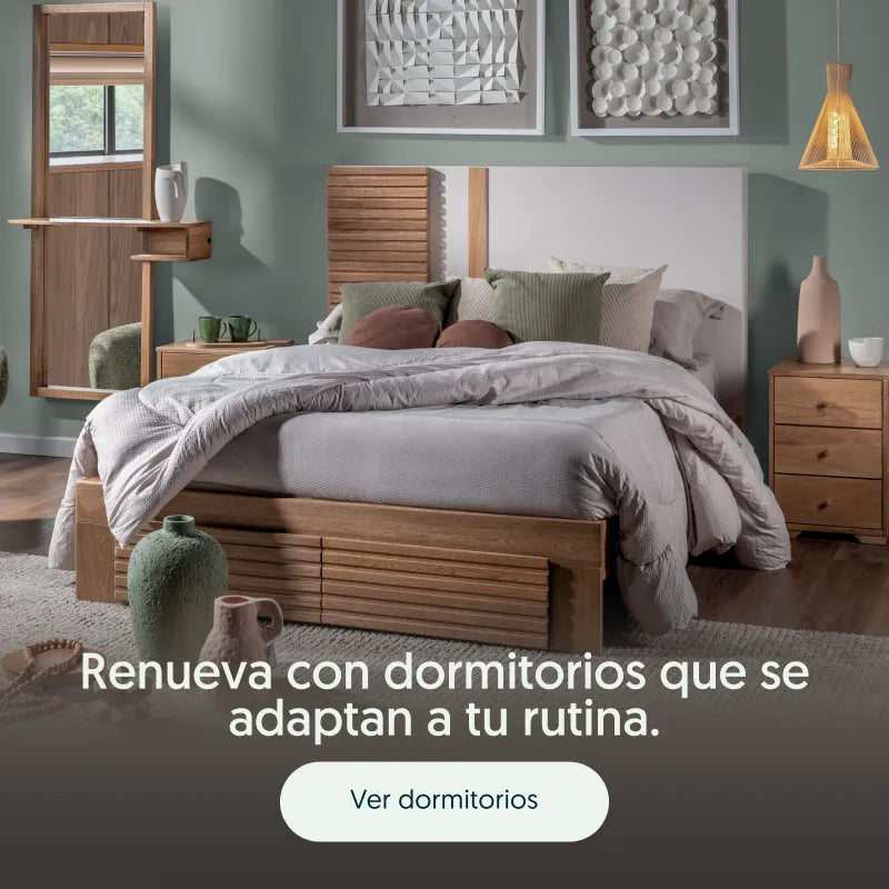 Renueva con dormitorios que se adapten a tu rutina