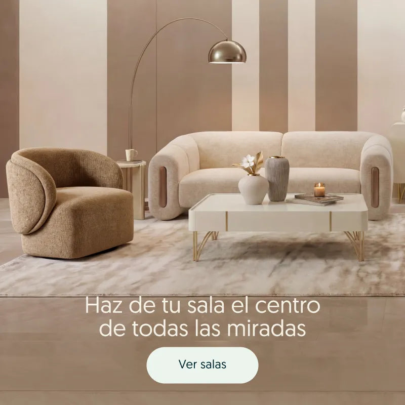 Haz de tu sala el centro de todas las miradas