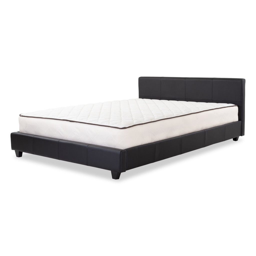 kum※nom※ Cama Queen Zurich Eurocuero Negro – Muebles Jamar Panamá