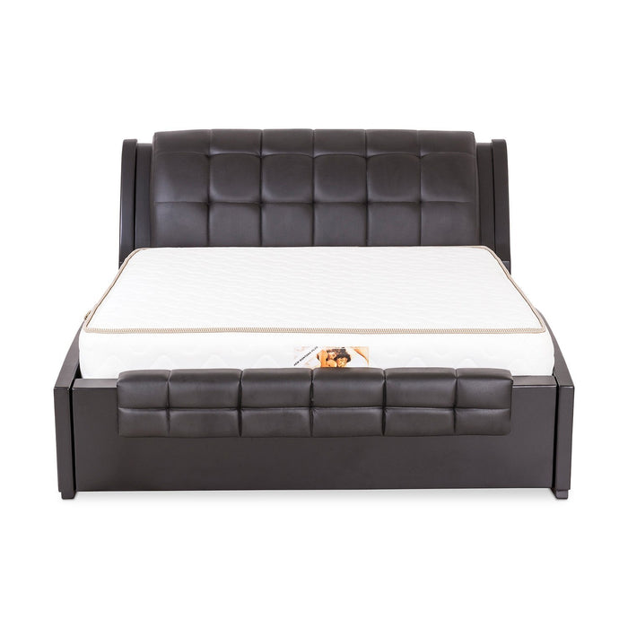 Recámara Queen Danna Eurocuero Negro