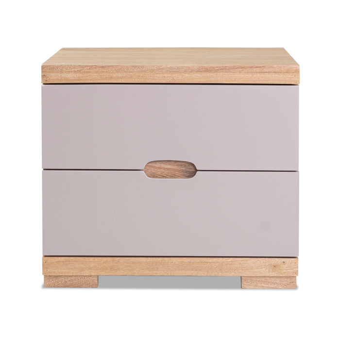 Recámara King Noruega Eurolino Marfil, Natural y Taupe