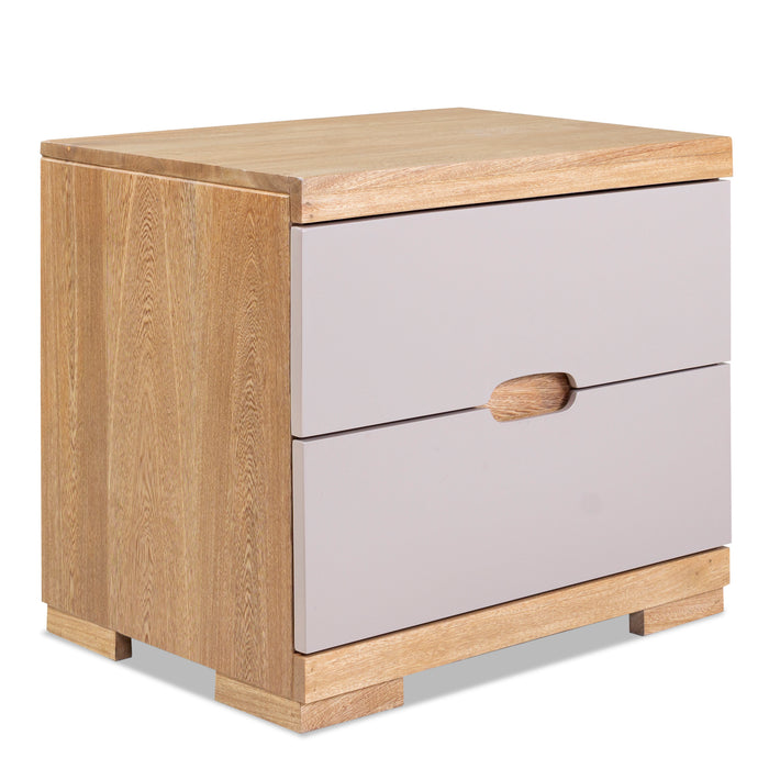 Recámara King Noruega Eurolino Marfil, Natural y Taupe