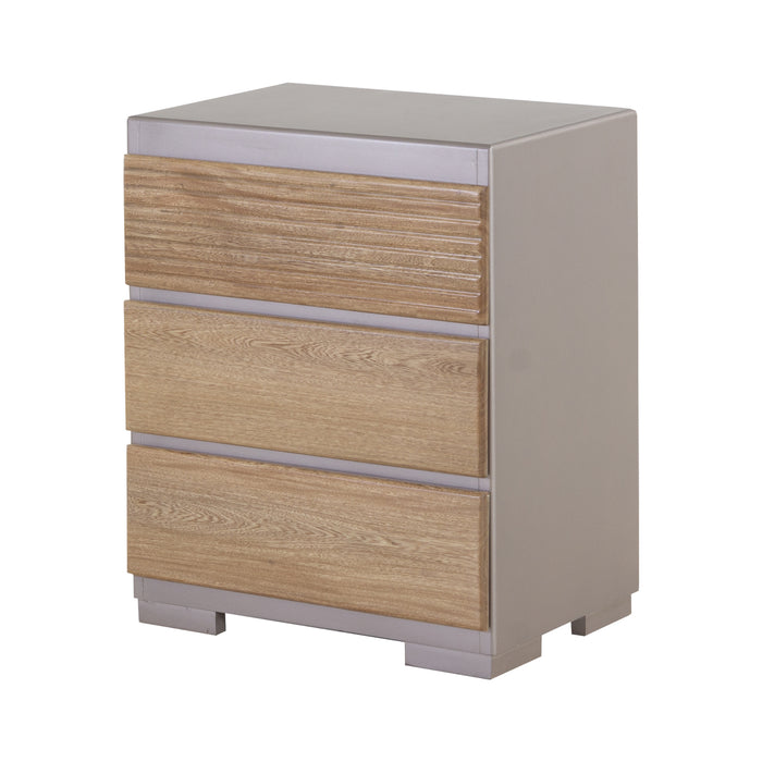 Recámara Queen Lenny Eurolino Marfil, Natural y Taupe