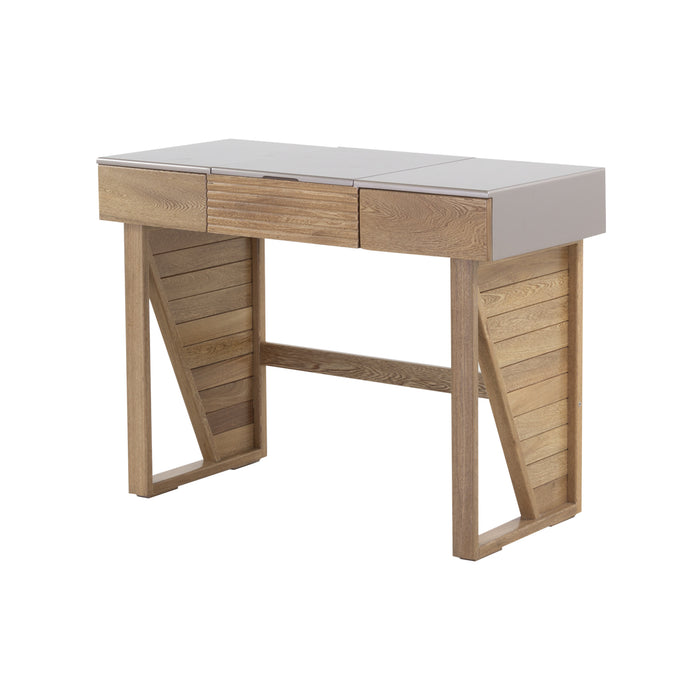 Recámara Queen Lenny Eurolino Marfil, Natural y Taupe