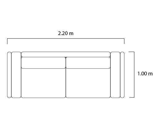Sofá 3 Ptos Minoti Velvet Fantasy Camel