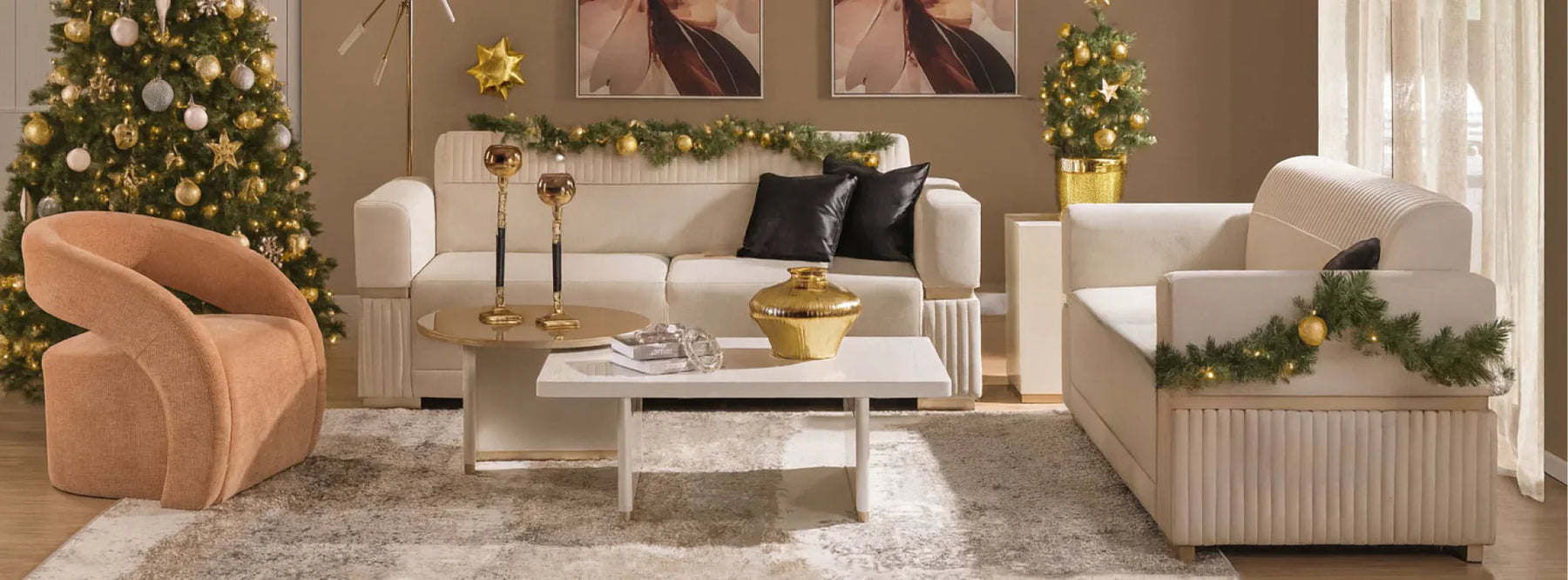 Decoracion de hogar para año nuevo