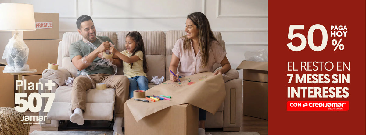 Cómo comprar tus muebles a crédito en Jamar con Plan 507