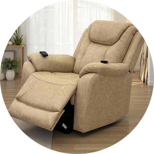  Silla Reclinable Azon Beige