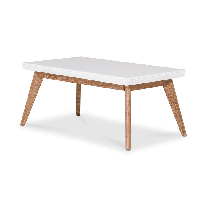 Mesa De Centro Lee Blanco, Natural