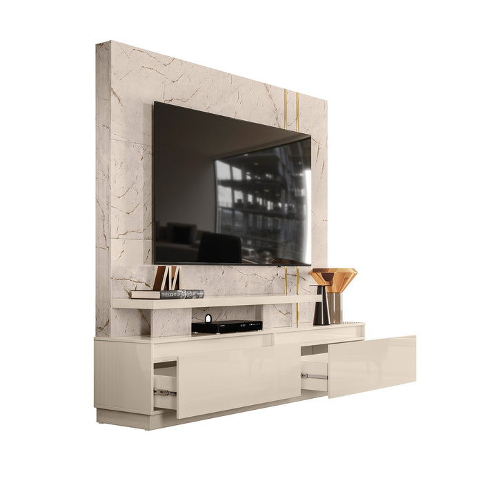 Centro de Entretenimiento Almati Off White, Marmol