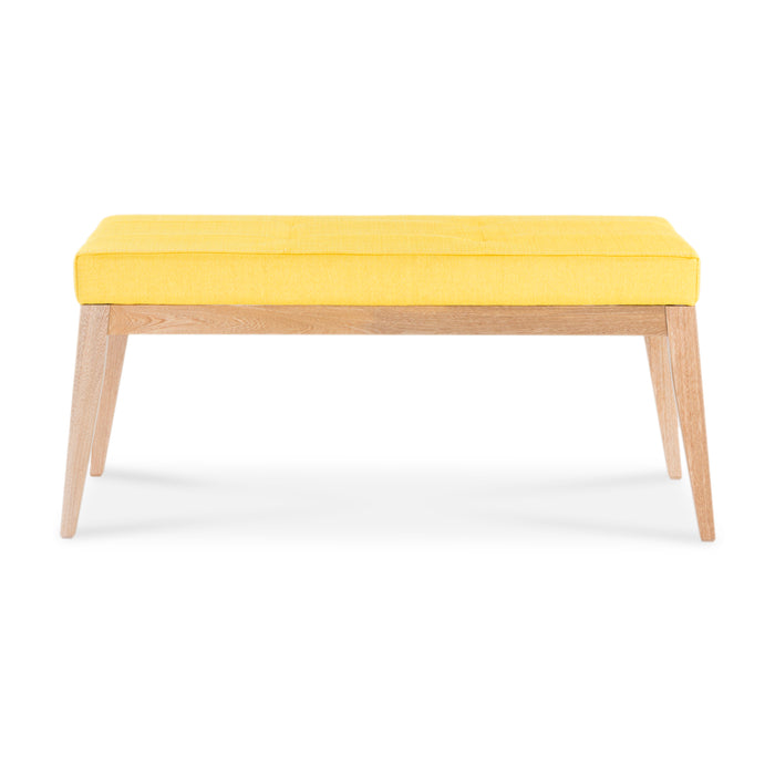 Comedor 6 Ptos Tanner Natural, Azul Ultraglass