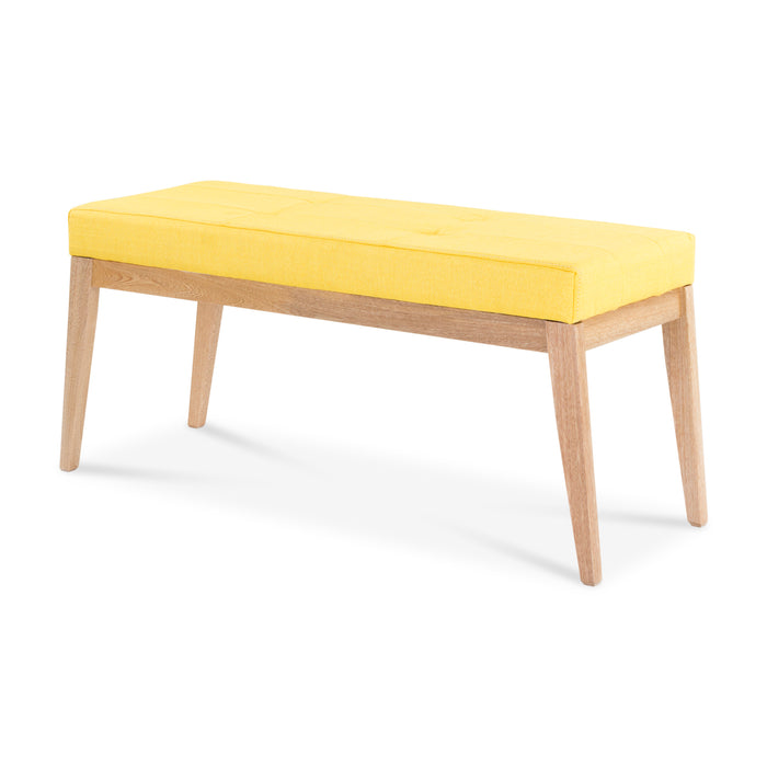 Comedor 6 Ptos Tanner Natural, Azul Ultraglass