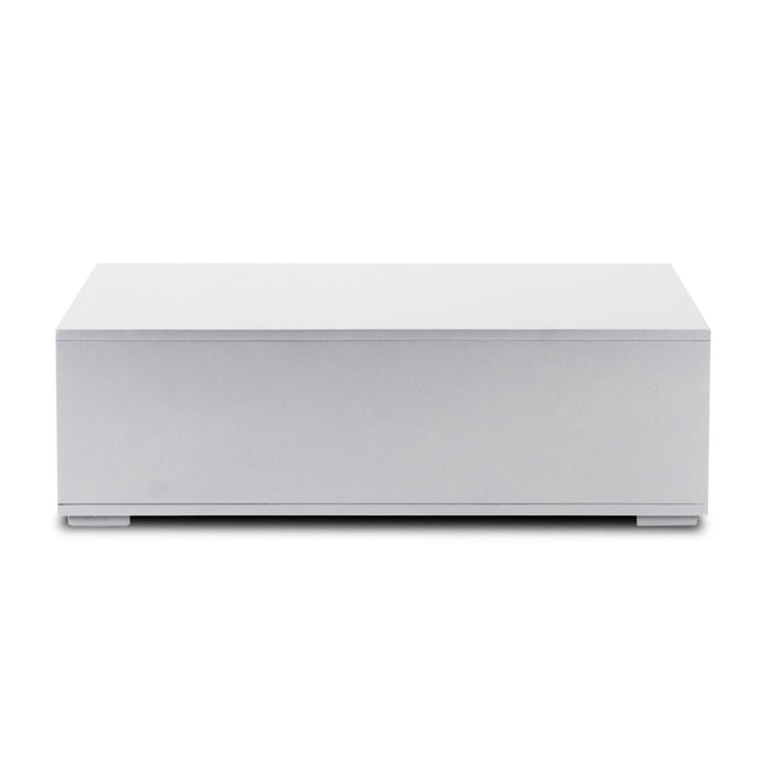 Mesa De Centro Kansas Plata Premium Poliuretano
