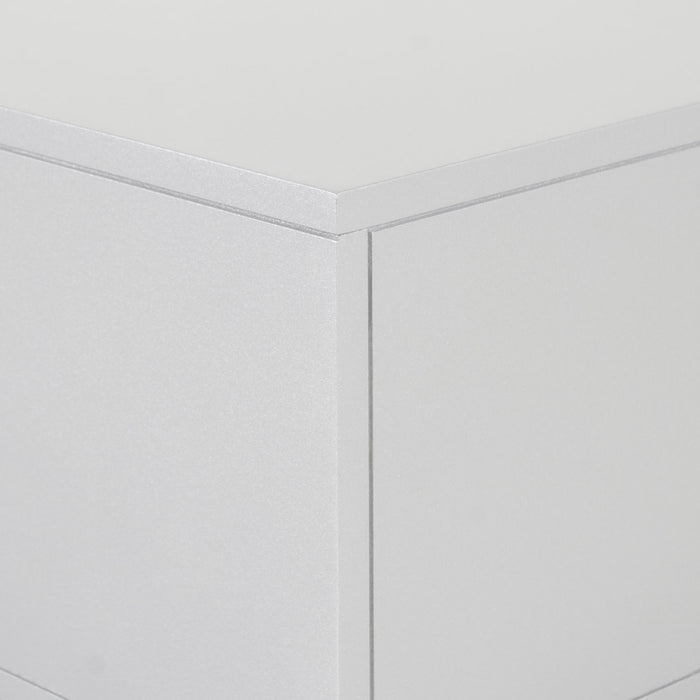 Mesa De Centro Kansas Plata Premium Poliuretano