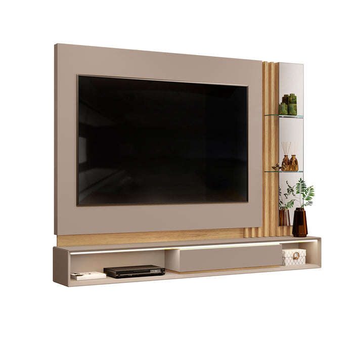 Panel Tv Noah Gris, Natural