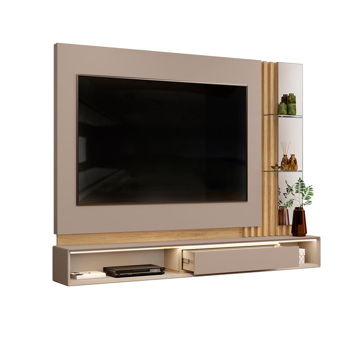 Panel Tv Noah Gris, Natural