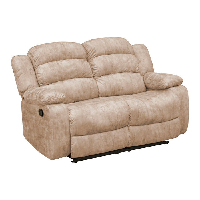 Sofa Reclinable 2 Ptos Nico Velvet Arena