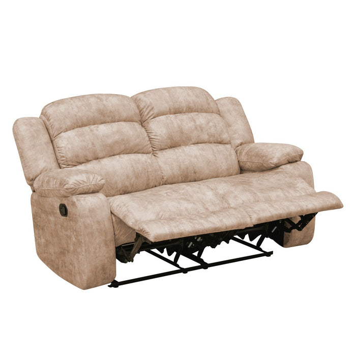 Sofa Reclinable 2 Ptos Nico Velvet Arena