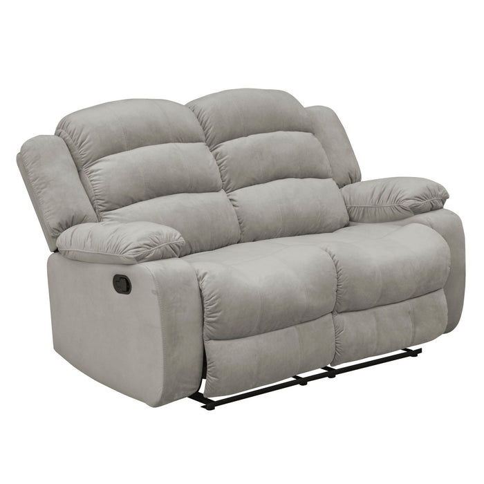 Sofá Reclinable 2 Ptos Nico Velvet Marmol