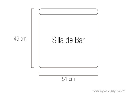 Silla Bar Kepler Microfibra Beige,Taupe Premium