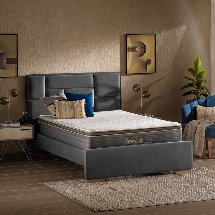 Colchón King Venecia, Gratis Cama Aurora