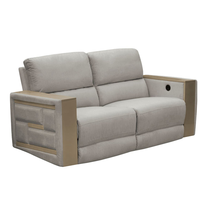 Sofa Reclinable 3 Ptos Versalles Velvet Champaña, Sand