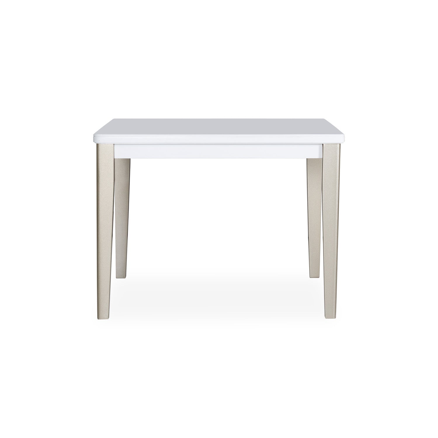 Comedor 4 Ptos Line Velvet Azafran Crudo, Champaña
