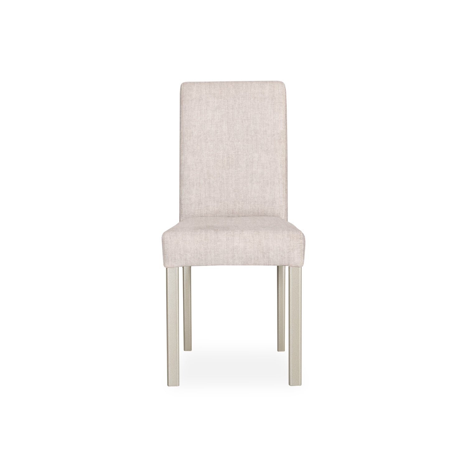 Comedor 4 Ptos Line Velvet Azafran Crudo, Champaña