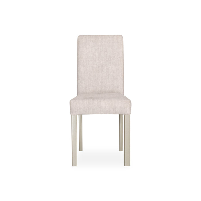 Comedor 6 Ptos Line Velvet Azafran Crudo, Champaña