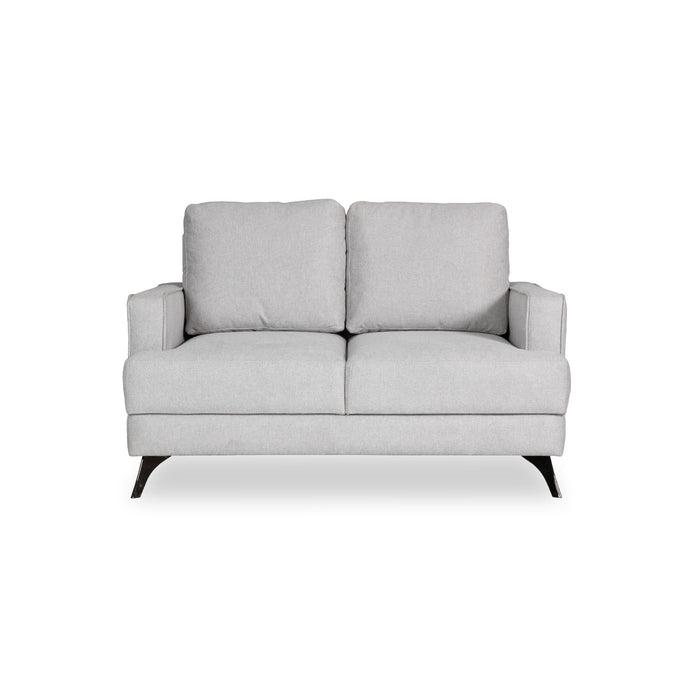 Sofá 2 Ptos Manhathan Microfibra Oklahoma Gris, Plomo