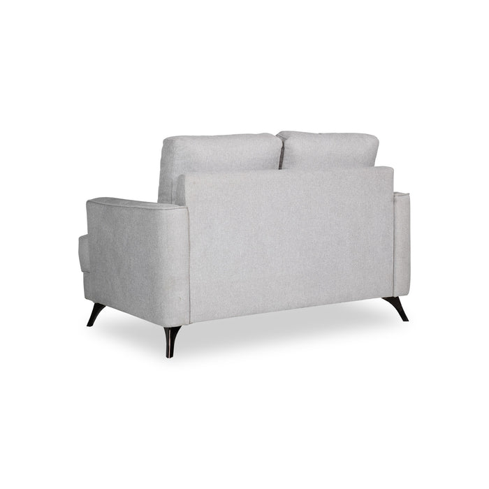 Sofá 2 Ptos Manhathan Microfibra Oklahoma Gris, Plomo