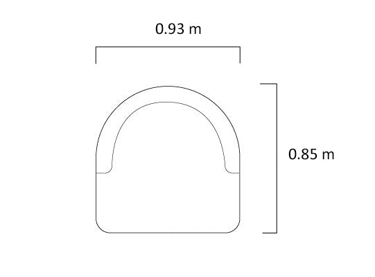 Butaca Line Microfibra Plata, Champaña