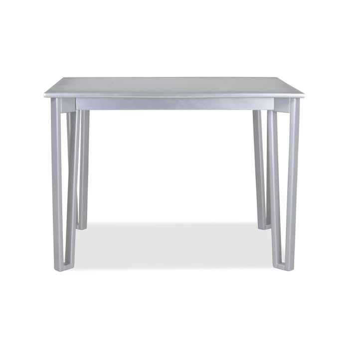 Comedor 4 Puestos Barton Velvet Plomo