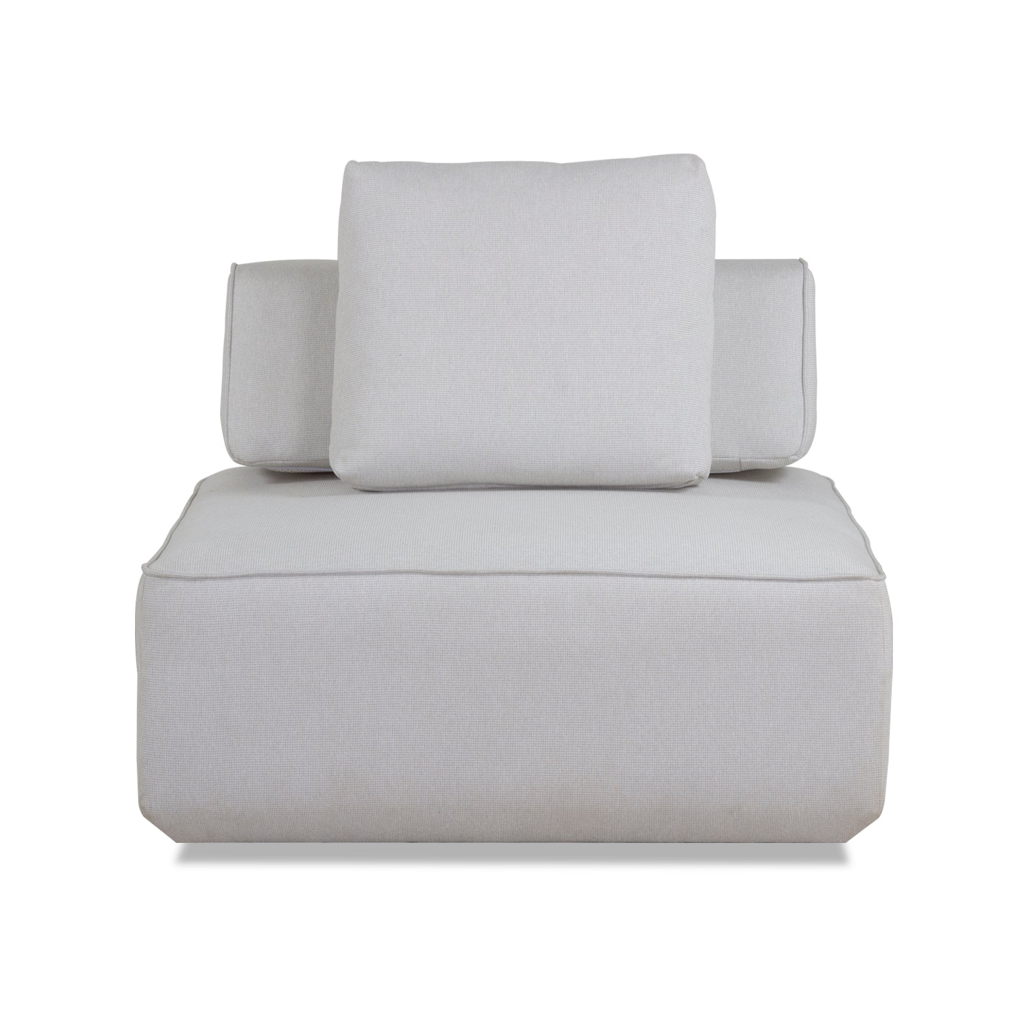 Sofá 1 Pto Box Lino Houston Beige