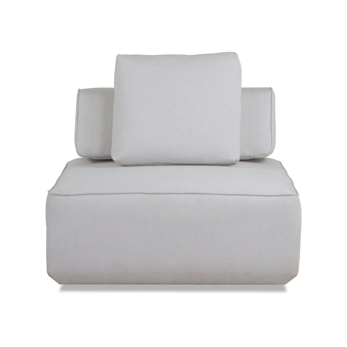 Sofá 1 Pto Box Lino Houston Beige