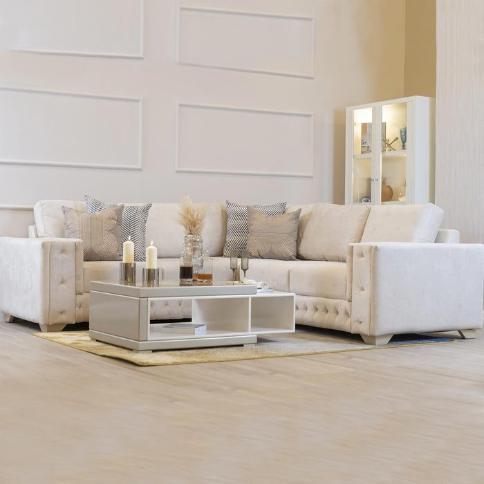 Sala Rinconera Living Lino Beige